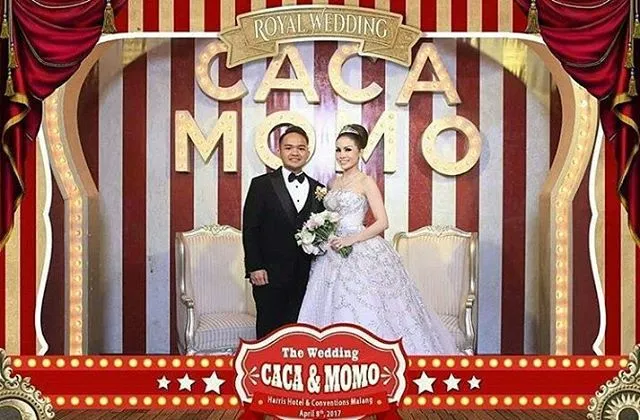 Dari Pesta Lajang, Siraman dan Resepsi Pernikahan yang Berbeda Adat, Inilah Pernikahan A la Momo Geisha 28