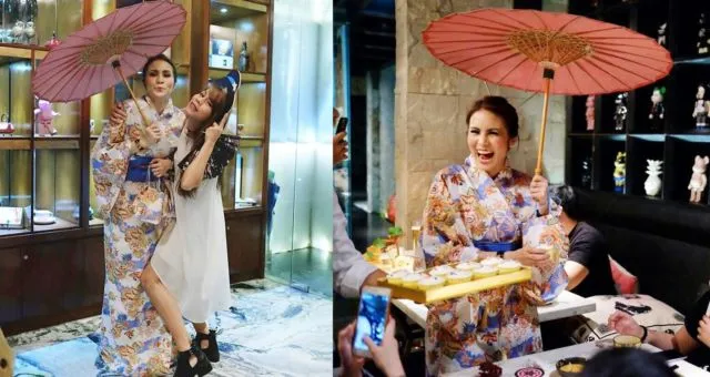 Dari Pesta Lajang, Siraman dan Resepsi Pernikahan yang Berbeda Adat, Inilah Pernikahan A la Momo Geisha 16