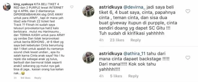 Cinta Kuya Di-bully Fans BTS Karena Dikira Curang Beli Tiket Konser, Uya Kuya Akhirnya Turun Tangan 7