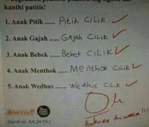Memang Polos atau Niat Melawak, 17 Jawaban Bocah SD Saat Ujian Ini Kadang Ada Benarnya 32