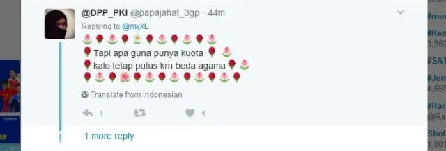 Provider XL Ikut Kena Bully Juga, Padahal Niat Awalnya Mau Ngejekin Telkomsel, Duh Malunya Si Admin 21