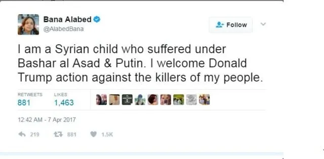 Tak Tahan Lihat Foto-Foto Anak Suriah, Trump Langsung Bertindak. Serangan Militer ke Suriah Dimulai 10