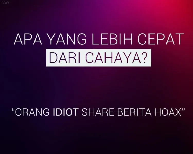 Bukan Yahudi atau Illuminati yang akan Menghancurkan Indonesia, Cukup Timeline Media Sosialmu 6