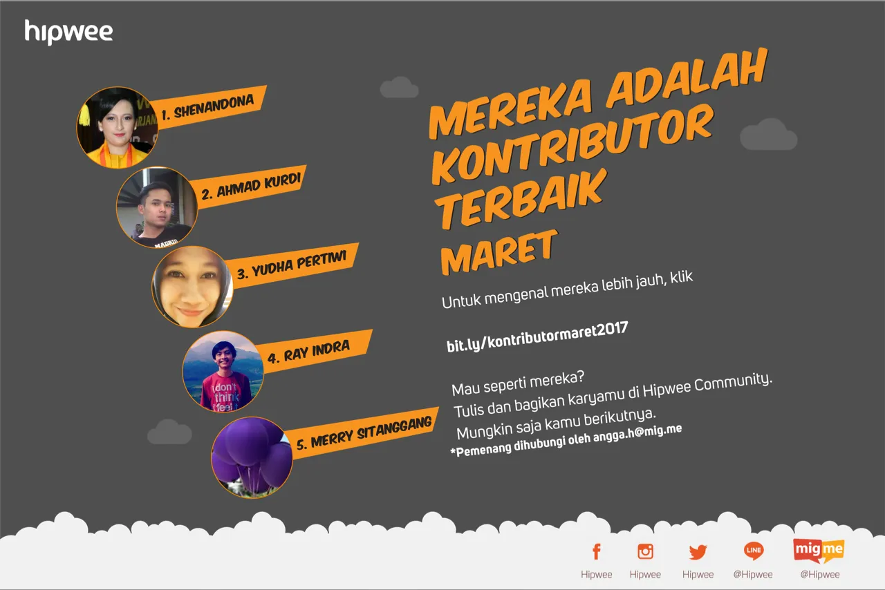 Maret, Bulan yang Merdu dan Manis. Banyak Bicara Soal Musik, Film dan Perasaan