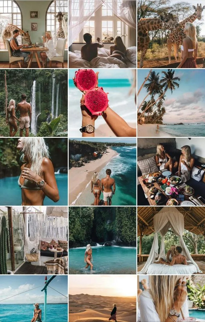 Kisah Cinta Kekinian, Dua Selebgram Jatuh Cinta dan Keliling Dunia. Satu Fotonya Dihargai 100 Juta! 20