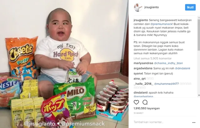 Netizen Sedih Gara-Gara Tatan Sakit. Katanya Sih Nggak Doyan Makan dan Perutnya Kempes... 8