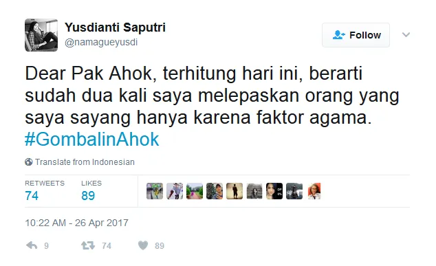 6 Bulan Lagi Ditinggal, Netizen Udah Mulai Ngegombal ke Ahok. Tagar #GombalinAhok pun Bertebaran 27