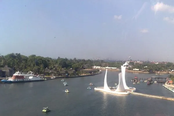 Salah satu lokasi di Taman Impian Jaya Ancol