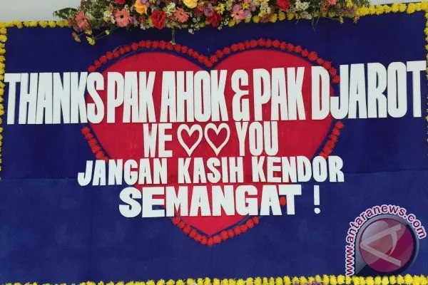 14 Karangan Bunga Unik untuk Ahok-Djarot dari Pendukungnya, Semoga Tidak Larut dalam Kekalahan 24