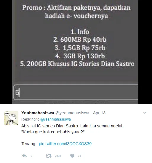22 Reaksi Kocak Netizen ke Postingan IG Stories Dian Sastro yang Udah Kayak Titik-Titik Soal Ujian 37