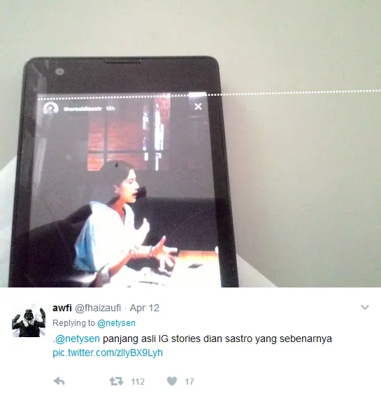 22 Reaksi Kocak Netizen ke Postingan IG Stories Dian Sastro yang Udah Kayak Titik-Titik Soal Ujian 28
