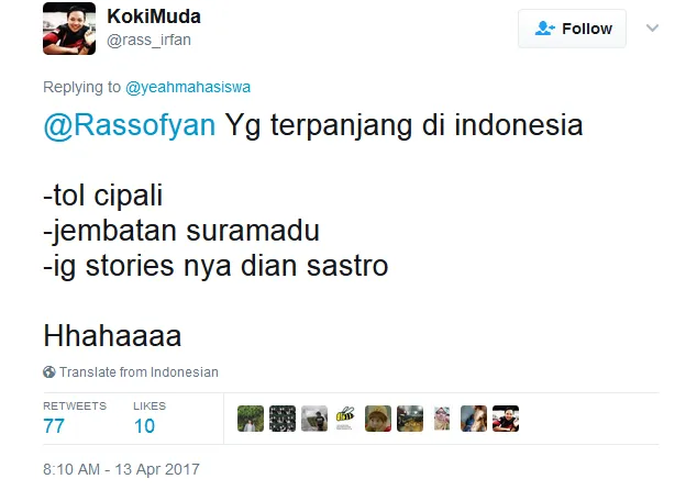 22 Reaksi Kocak Netizen ke Postingan IG Stories Dian Sastro yang Udah Kayak Titik-Titik Soal Ujian 31
