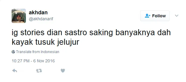 22 Reaksi Kocak Netizen ke Postingan IG Stories Dian Sastro yang Udah Kayak Titik-Titik Soal Ujian 42