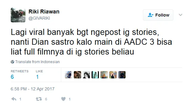 22 Reaksi Kocak Netizen ke Postingan IG Stories Dian Sastro yang Udah Kayak Titik-Titik Soal Ujian 32