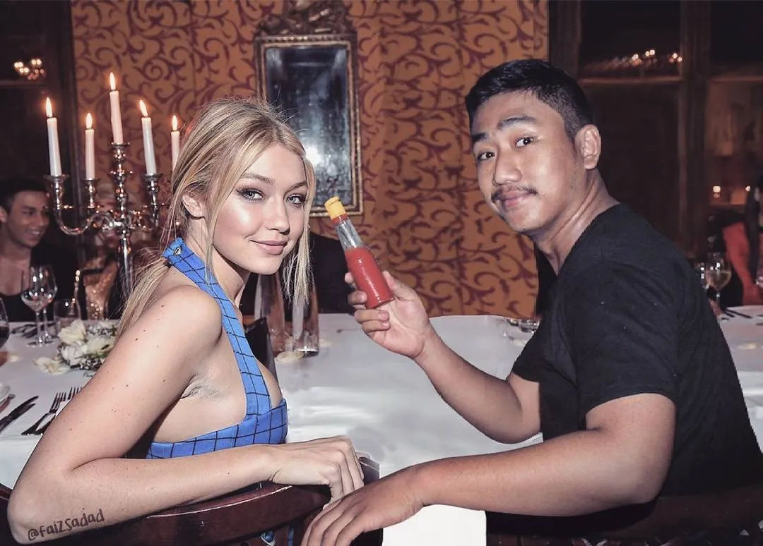 10 Foto Kreatif dari @faizsadad. Mainnya Sama Nicky Minaj, Gigi Hadid, Sampai Jennifer Lawrence! 12