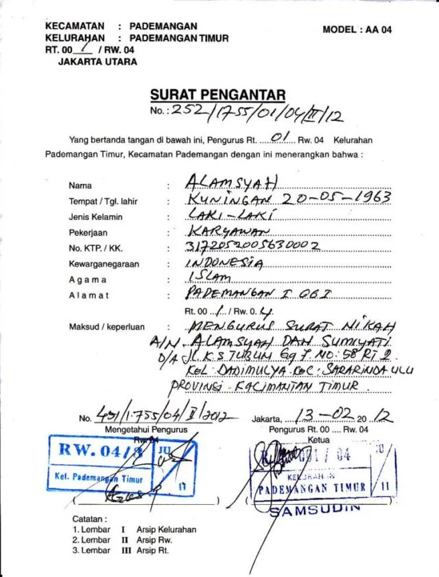 4 Alur untuk Urus Surat Numpang Nikah. Jangan Malas Baca, Apalagi Kalau Kamu dan Calon Beda Daerah 6