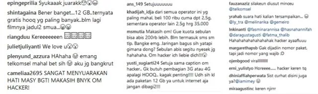 BREAKING NEWS: Situs Telkomsel Dibajak, Netizen Banyak yang Setuju Soalnya Tarifnya Kemahalan 7