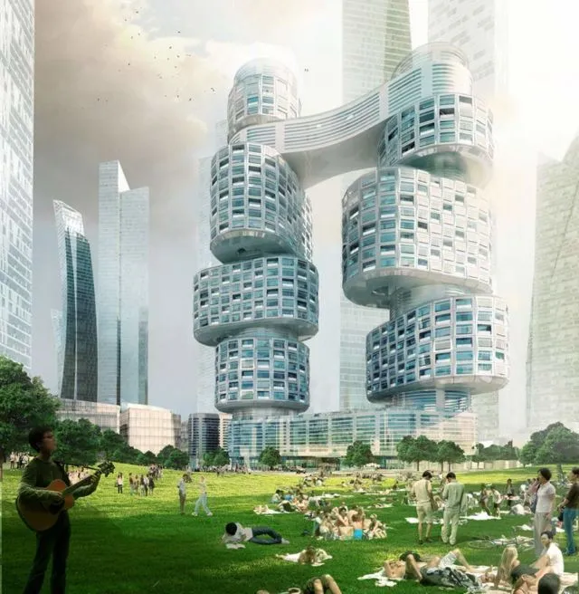 Ini 17 Desain Paling Populer untuk Gedung Masa Depan, Bentuk Kotak Tradisional Bakal Ditinggalkan 32