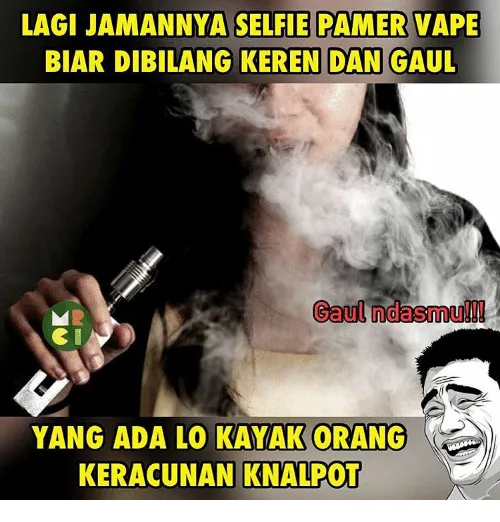 Kasih 13 Meme Ini Buat Temanmu yang Doyan Nge-Vape, Siapa Tahu Bisa Jadi Introspeksi 16