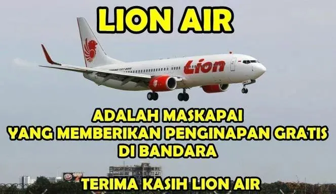 20 Meme Ini Mewakili Derita Penumpang Lion Air yang Serasa Naik Angkot, Ngetem Dulu Sebelum Terbang 23