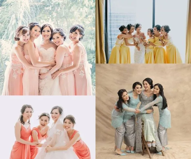 Ide Pose Cantik Saat Foto Bareng Bridesmaids Ini Bisa Kamu Tiru, Demi Album Kenangan Momen Bahagiamu 41