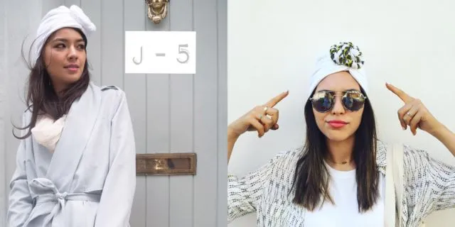 10 Kreasi Percantik Tampilan Kepala dengan Scarf, Berhijab atau Nggak Sama-sama Menawan 15