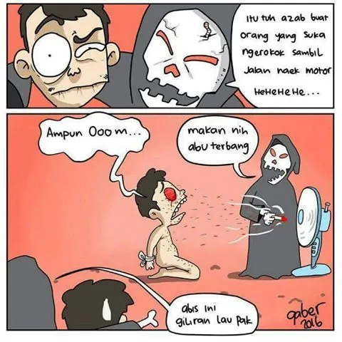 Pengendara Merokok di Jalan, Lalu Baranya Masuk ke Mata Pengendara Lain, Ini Bukan Pertamakali Lho! 12