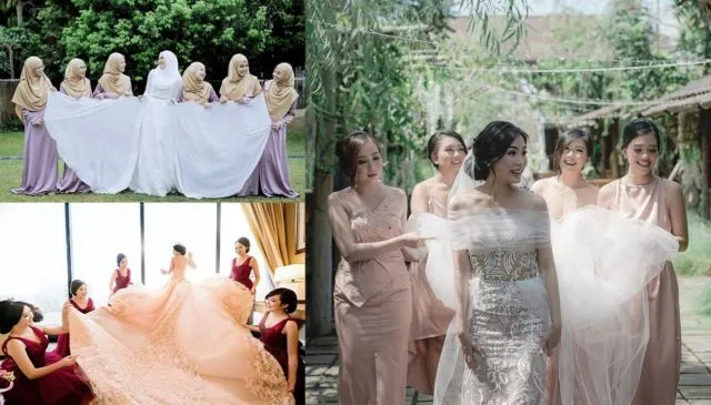 Ide Pose Cantik Saat Foto Bareng Bridesmaids Ini Bisa Kamu Tiru, Demi Album Kenangan Momen Bahagiamu 46