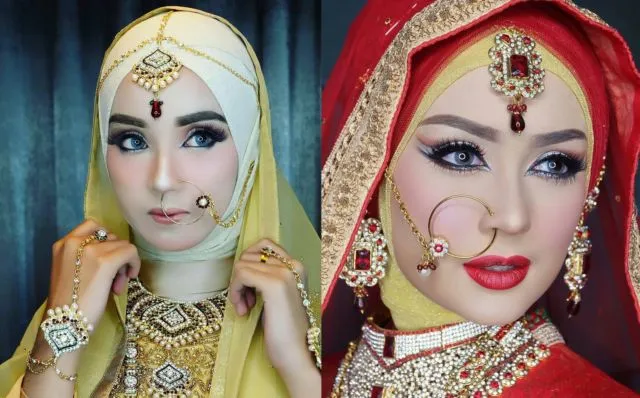 12 Inspirasi Perhiasan Melingkar di Kepala untuk Pengantin Berhijab, Tren Terbaru Percantik Tampilanmu 22