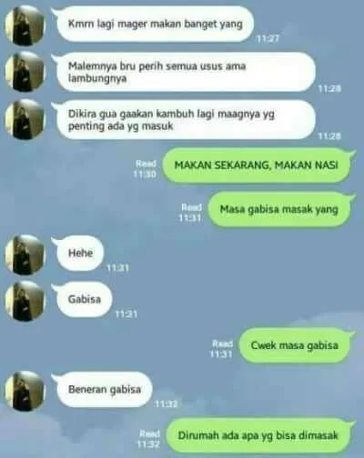 Cewek Ini Ternyata Nggak Bisa Masak, Lalu Diajari Masak Telur Sama Cowoknya, Isi Chatnya Bikin Gemas 21