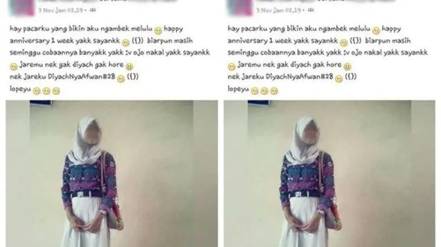 Heboh, ABG Ini Ngucapin 'Anniversary' ke Cowoknya Pas 7 Hari Jadian, Lah, Anniversary ‘Kan Artinya... 4