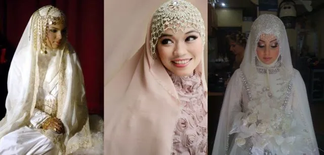 12 Inspirasi Perhiasan Melingkar di Kepala untuk Pengantin Berhijab, Tren Terbaru Percantik Tampilanmu 23