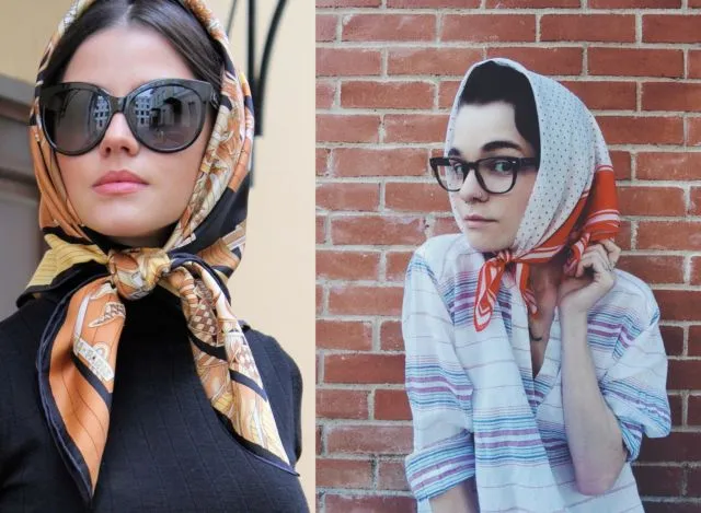 10 Kreasi Percantik Tampilan Kepala dengan Scarf, Berhijab atau Nggak Sama-sama Menawan 19