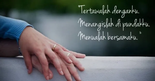 13+ Foto Bareng Pacar dengan Caption yang Keren 23