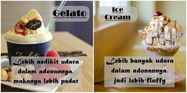 Sering Dikira Sama, Ternyata Ada Bedanya. Biar Nggak Ketipu, Kenali 8 Bedanya Ice Cream & Gelato Ini 12