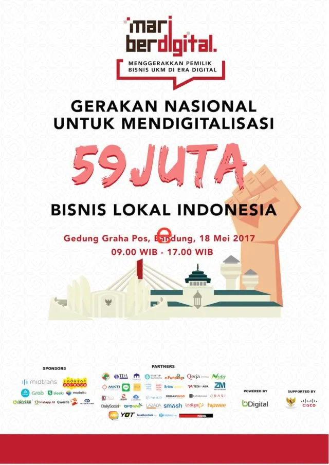 3 Alasan Kamu Harus Hadir Di Gerakan Nasional – Mari Berdigital di Bandung, 18 Mei 2017! 5