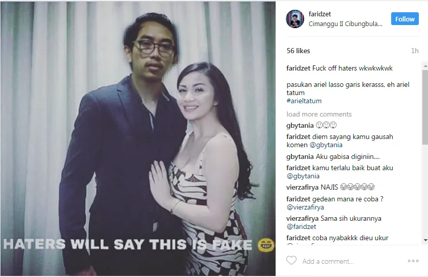 Inilah Protes Para Pria Karena Ariel Tatum Jadian Sama Ryuji Utomo, Kurang-kurangi Berkhayal Ya Nak 13