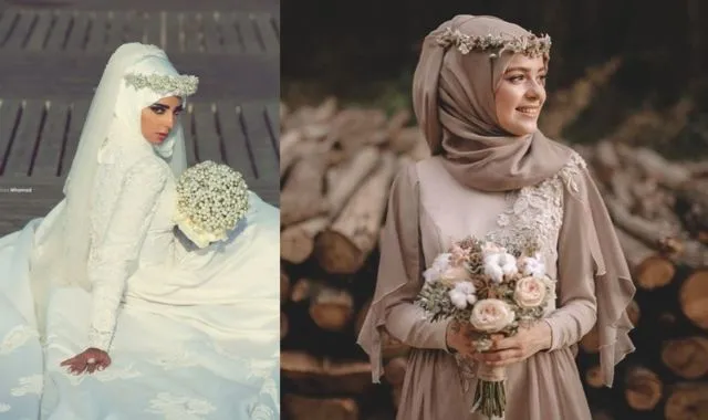 12 Inspirasi Perhiasan Melingkar di Kepala untuk Pengantin Berhijab, Tren Terbaru Percantik Tampilanmu 13