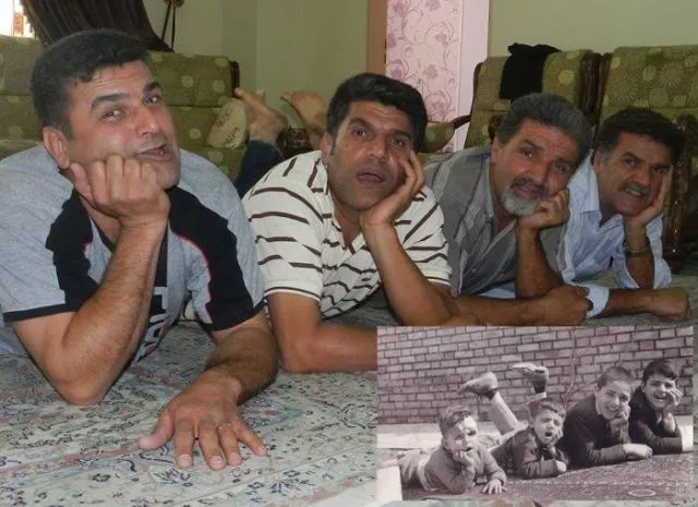 16+ Reka Ulang Pose dari Foto Masa Kecil Ini Tentu Nggak Layak Dilakukan. Tapi Hasilnya Kocak Banget 31
