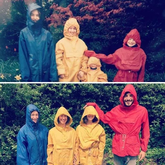 16+ Reka Ulang Pose dari Foto Masa Kecil Ini Tentu Nggak Layak Dilakukan. Tapi Hasilnya Kocak Banget 25