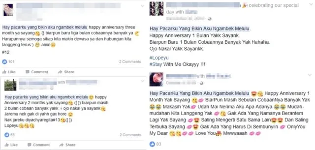 Heboh, ABG Ini Ngucapin 'Anniversary' ke Cowoknya Pas 7 Hari Jadian, Lah, Anniversary ‘Kan Artinya... 5