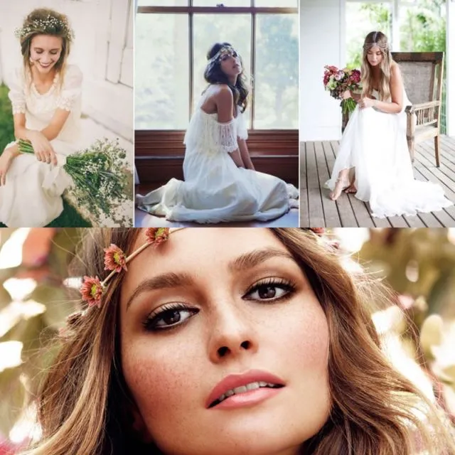 9 Inspirasi Pesta Pernikahan A la Boho-Hippie, Buat Kalian Calon Pengantin yang Mencintai Alam 13
