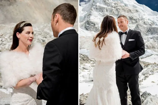 Luar Biasa, Pasangan Ini Menikah di Gunung Everest. Kalau Sudah Cinta, Menaklukkan Gunung pun Bisa! 24