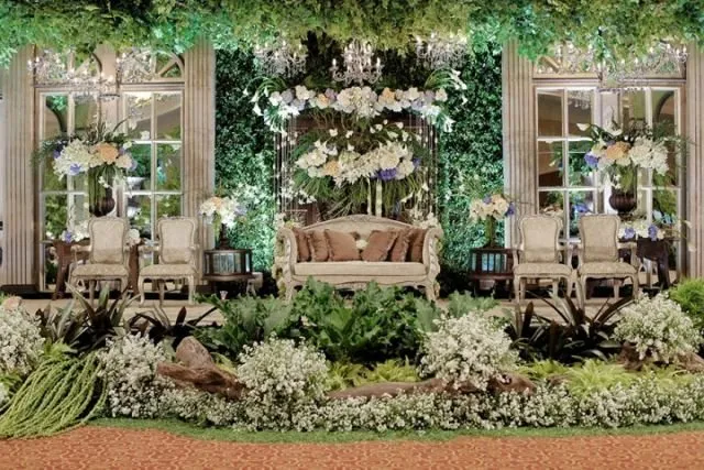10 Dekorasi Garden Party di Dalam Ruangan. Nggak Ada Lagi Istilah Takut Kehujanan 30