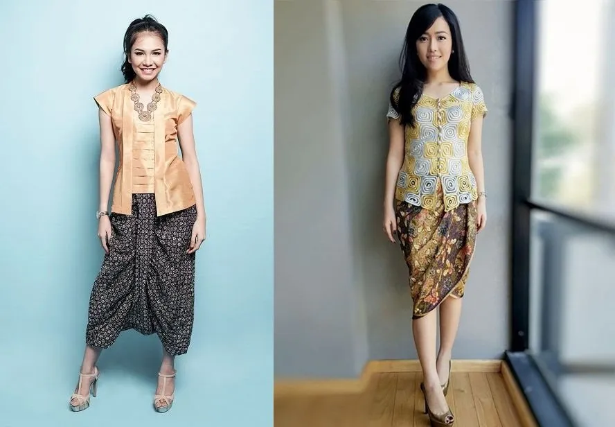 13 Inspirasi Kebaya Lengan Pendek untuk Segala Acara. Santai Tapi Tetap Terlihat Punya Pesona