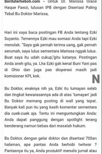 Hobi Twitwar, Begini Sepak Terjang Pendidikan dan Karier Marissa Haque, Sampai 4x Kuliah S2 Lho! 13