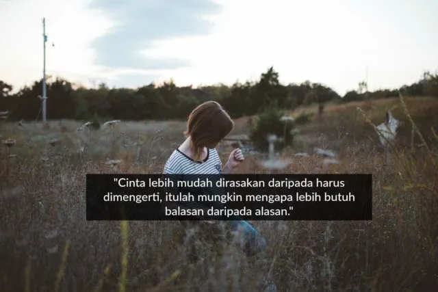 Quotes Pidi Baiq Ini Bikin Cowok Memandang Cinta Dari Sisi yang Berbeda. Simpel Tapi Ngena Banget! 19