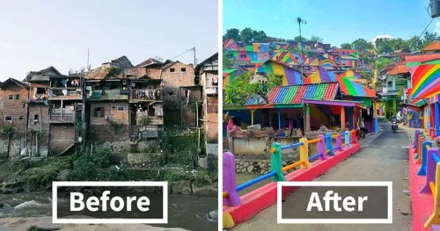 Yuk Main ke 6 Destinasi Kampung Warna Warni di Indonesia. Mana yang Paling Indah ya? 12