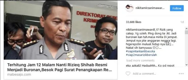Ada yang Lucu dari Komentar Para Seleb Ini ke Kasus Pornografi Habib Rizieq-Firza, Gregetan! 10