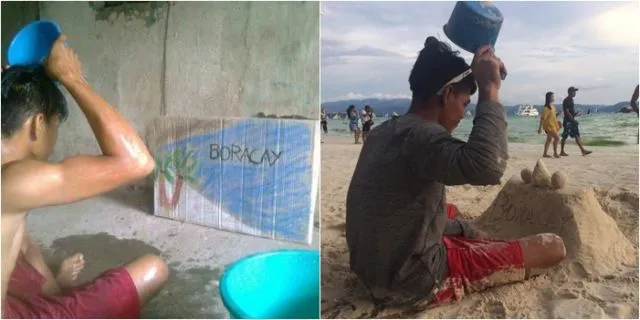 Mimpi Jadi Nyata! Awalnya Cuma Foto Pura-pura di Pulau Borocay, Eh Dibayari Beneran Liburan ke Sana 10